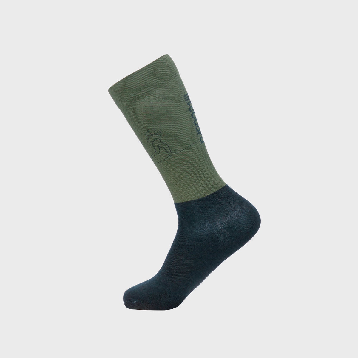 liiteGuard EVERYDAY MERINO SOCK Medium socks Dark Green/Green