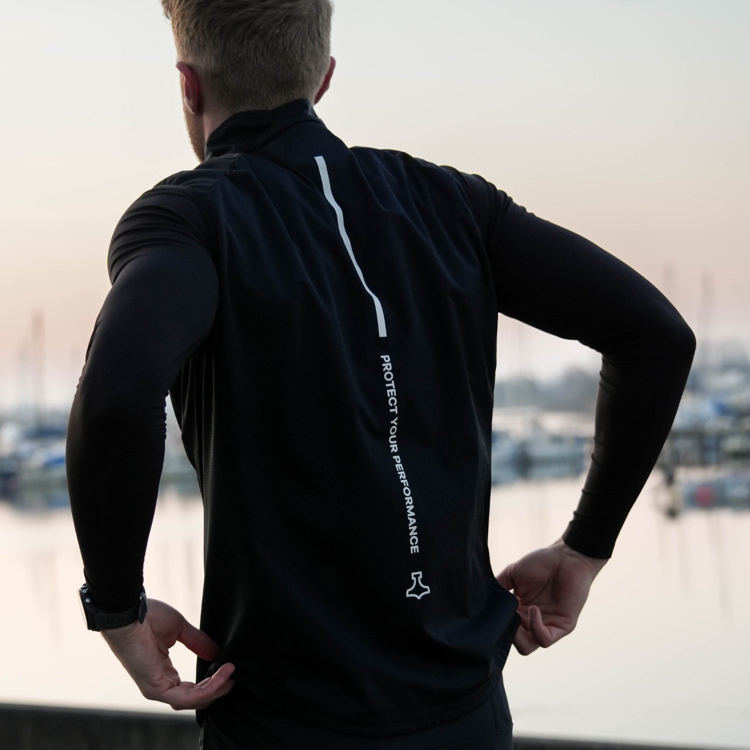 liiteGuard HYDRO-TECH RUNNING VEST (MEN) VEST Black