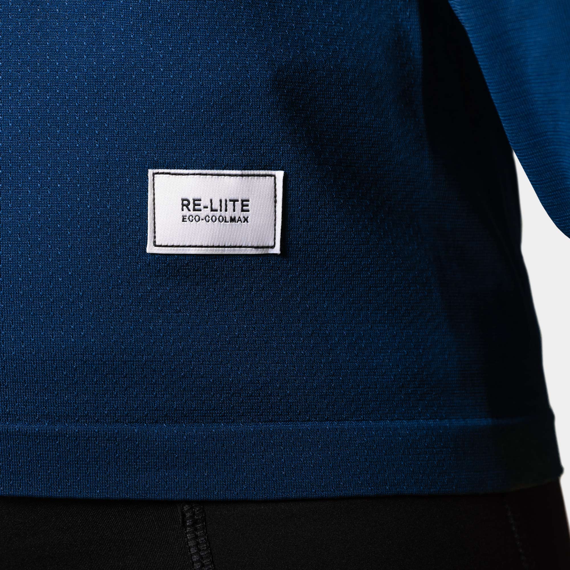 Liiteguard RE-LIITE 1/4 ZIP SHIRT (Herren) Zippers BLAU MELANGE