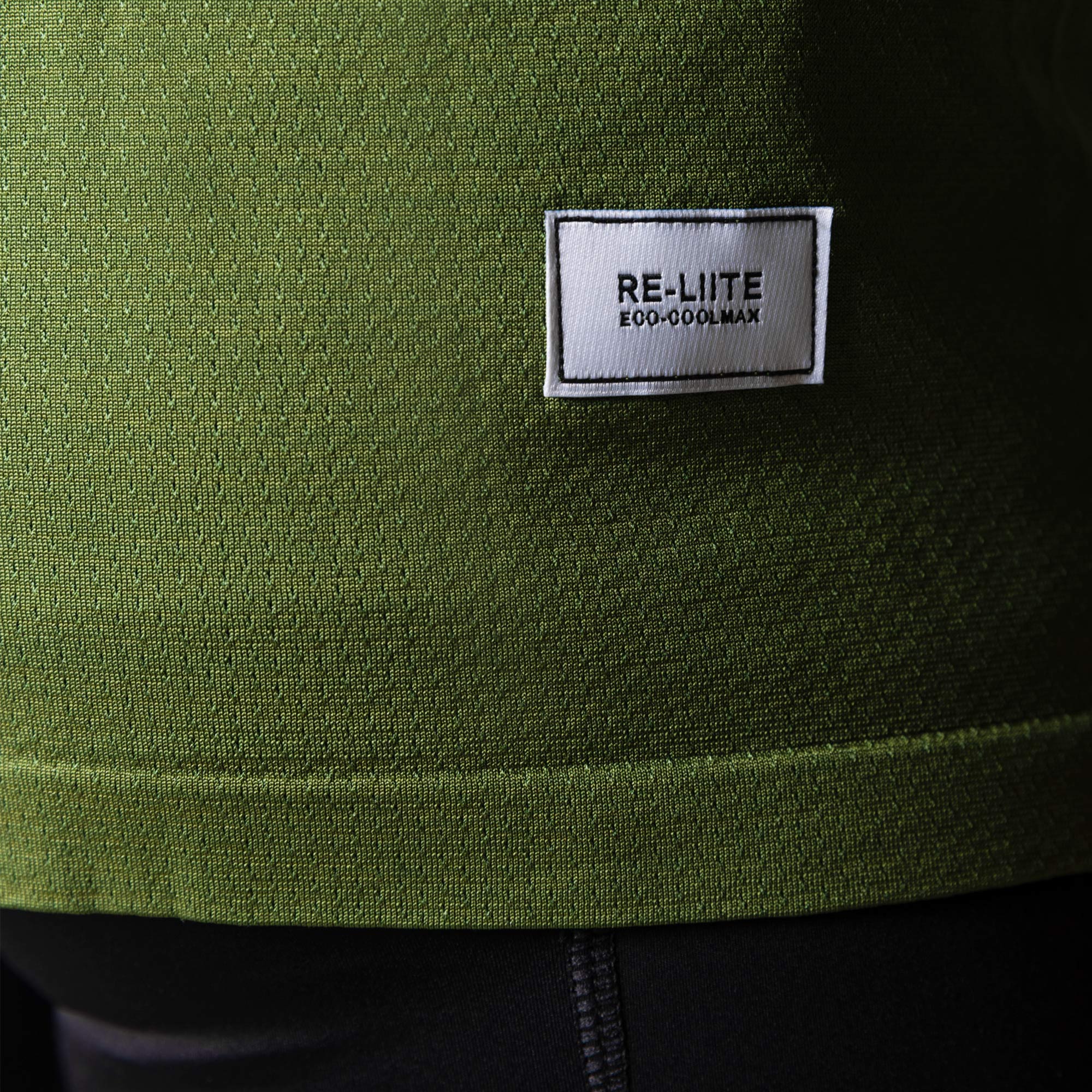 Liiteguard RE-LIITE 1/4 ZIP SHIRT (Herren) Zippers GRÜN