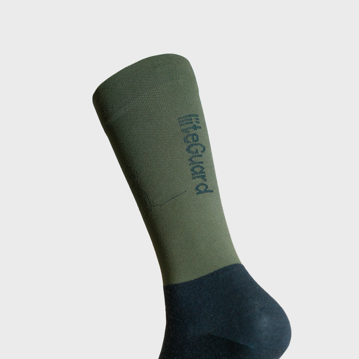 liiteGuard EVERYDAY MERINO SOCK Medium socks Dark Green/Green