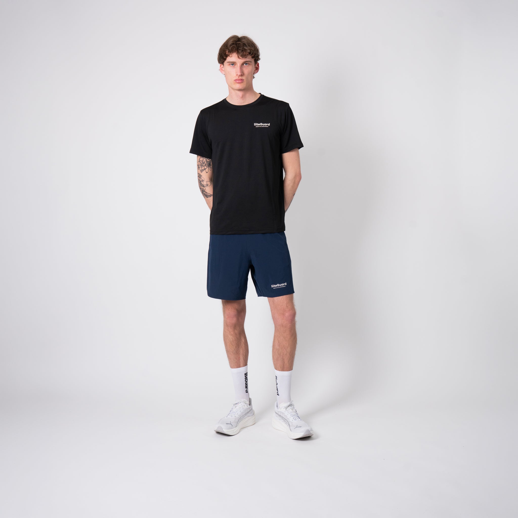 liiteGuard GLU-TECH 2IN1 SHORTS (MEN) Shorts DRESS BLUE