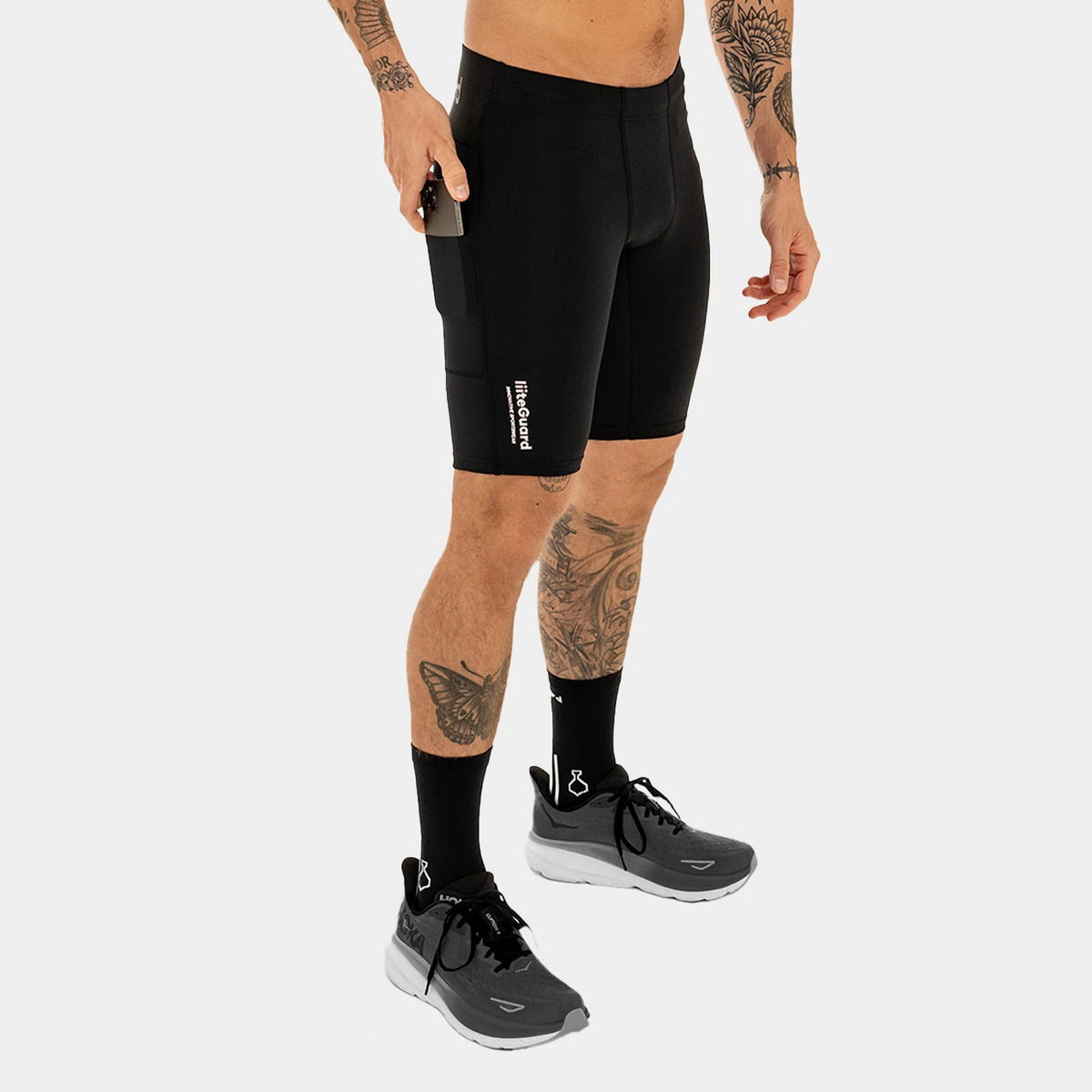 liiteGuard GLU-TECH SHORT TIGHTS (MEN) Short tights Black