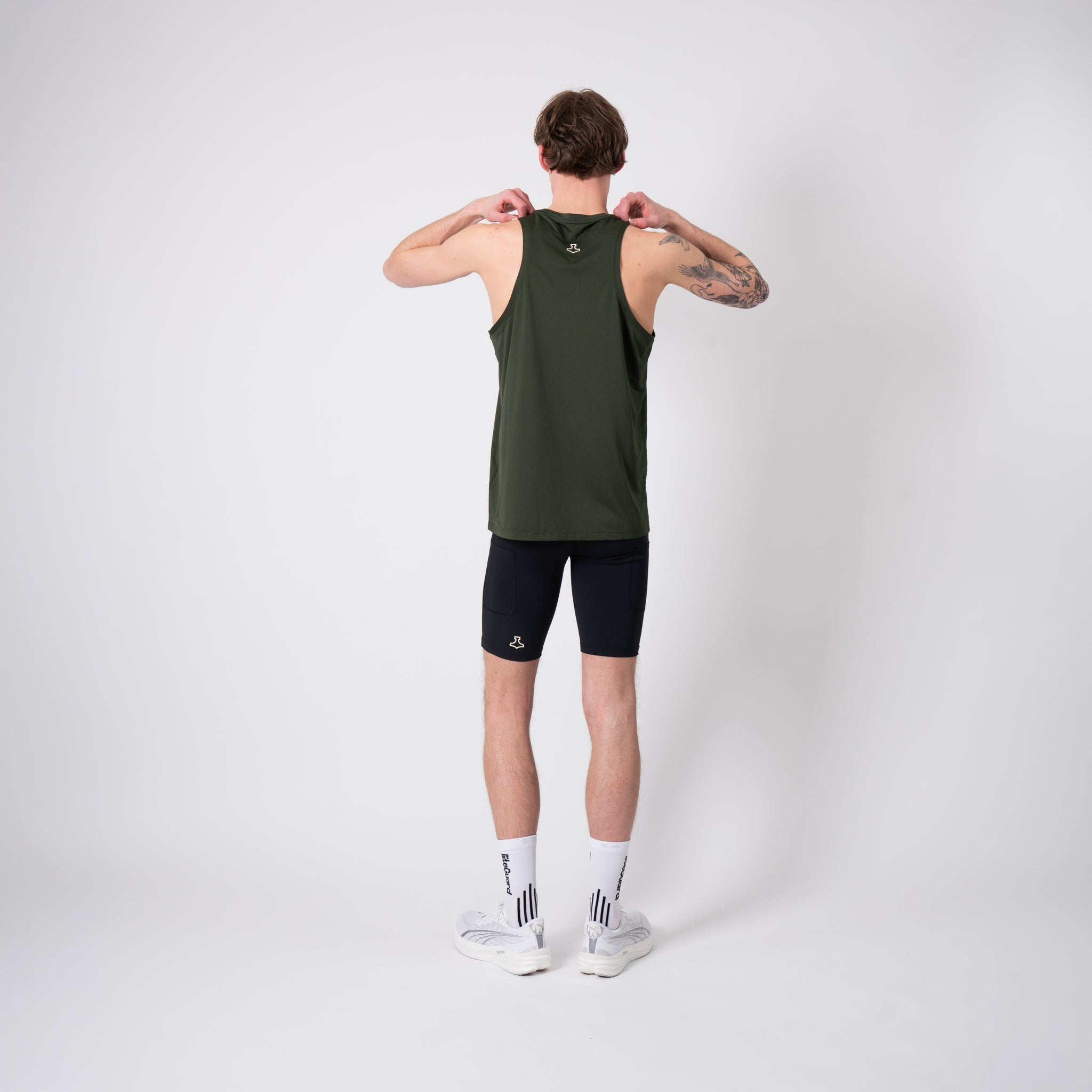 liiteGuard GROUND-TECH SINGLET (MEN) Singlet Army green
