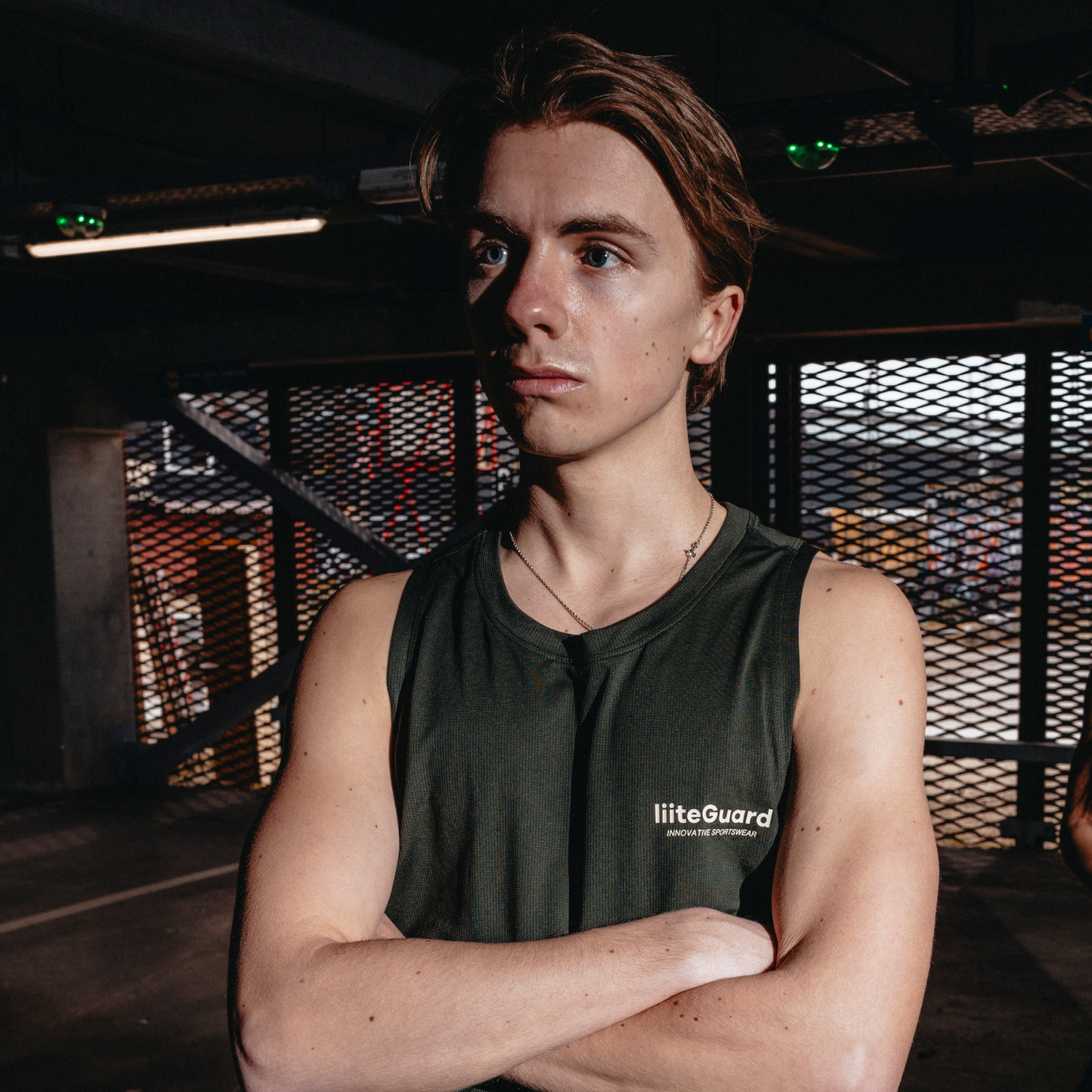 liiteGuard GROUND-TECH SINGLET (MEN) Singlet Army green