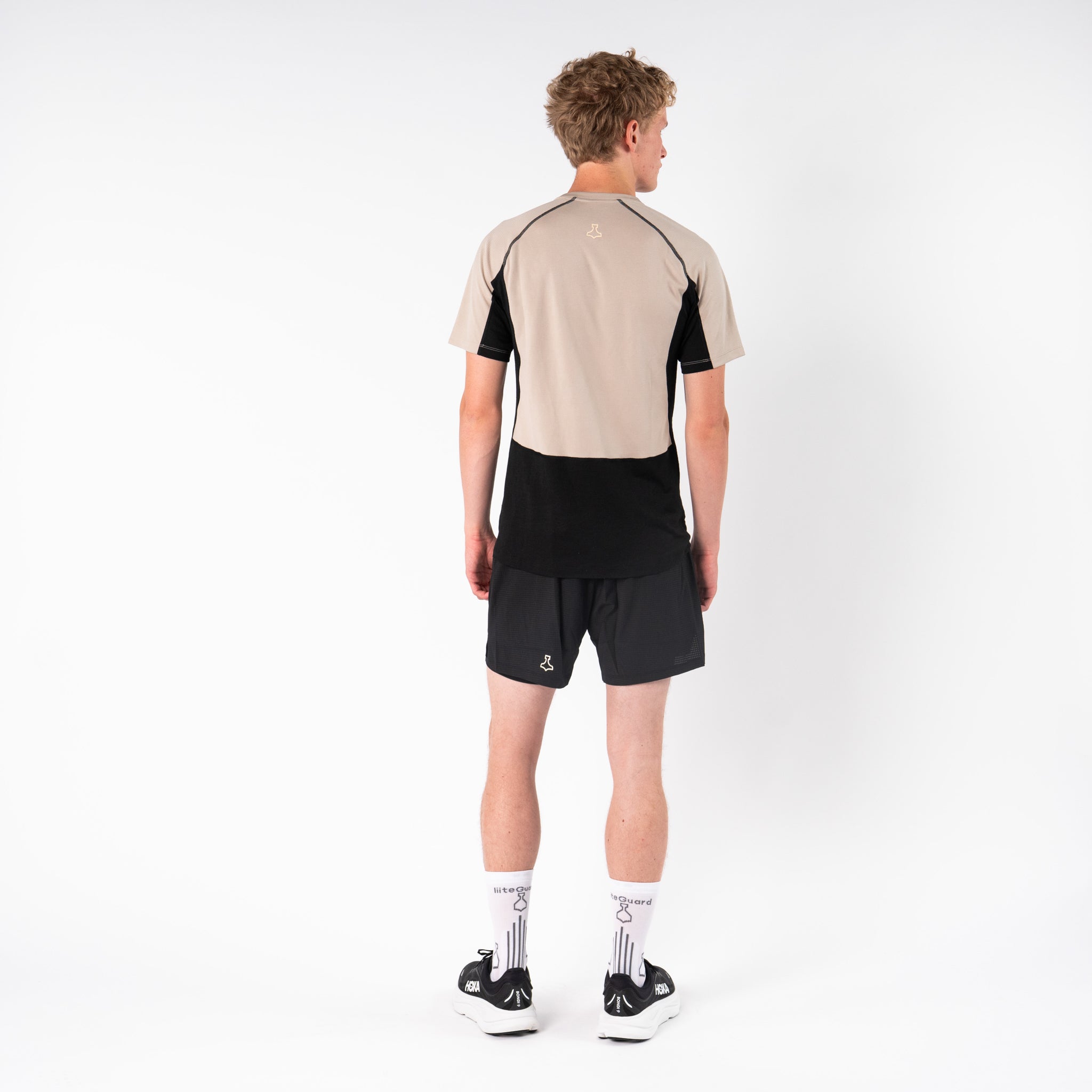 liiteGuard MERINO HYBRID T-SHIRT (MEN) T-shirts Black/Sand
