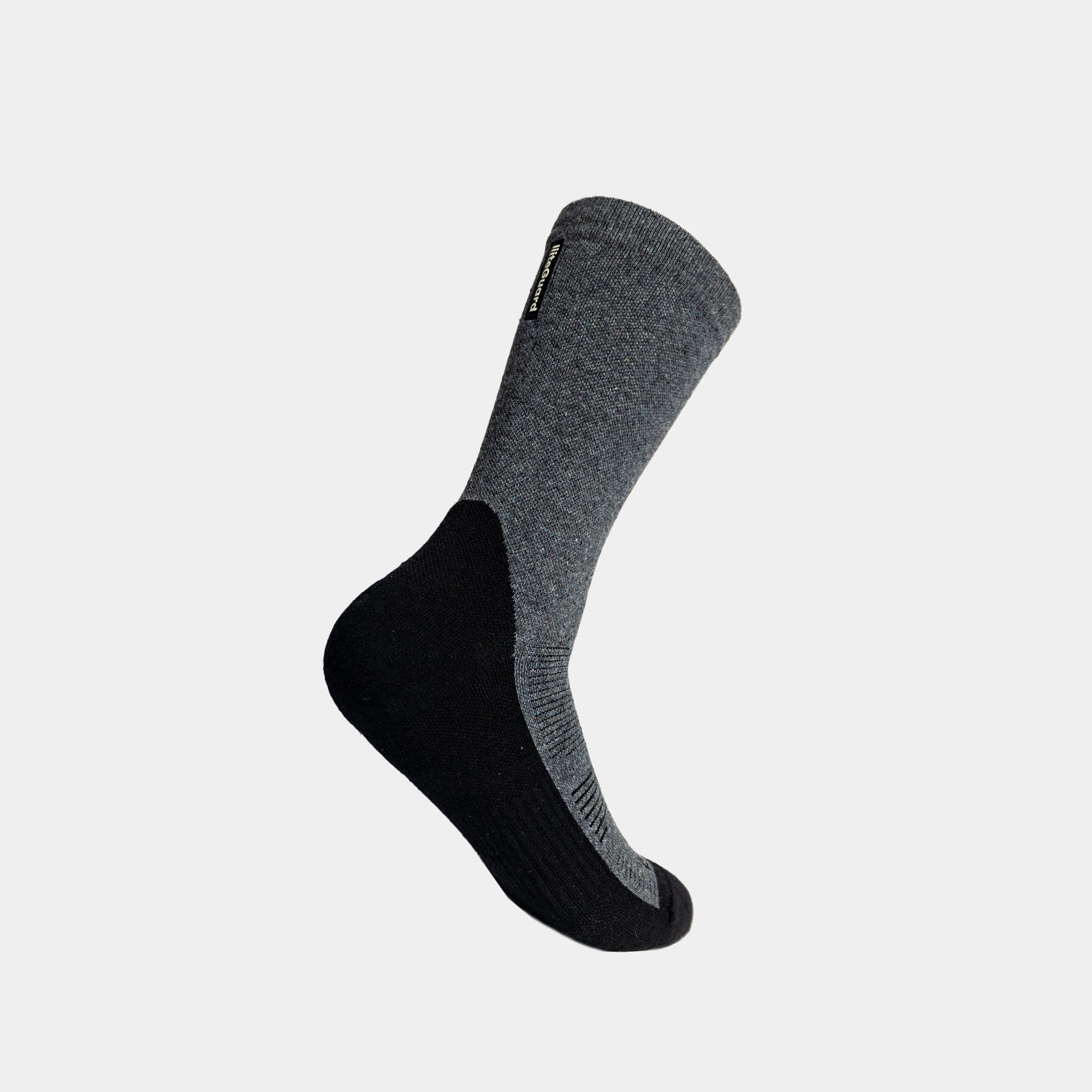 liiteGuard NR2 CREW MERINO HIKING SOCKS Strømper Dark Grey