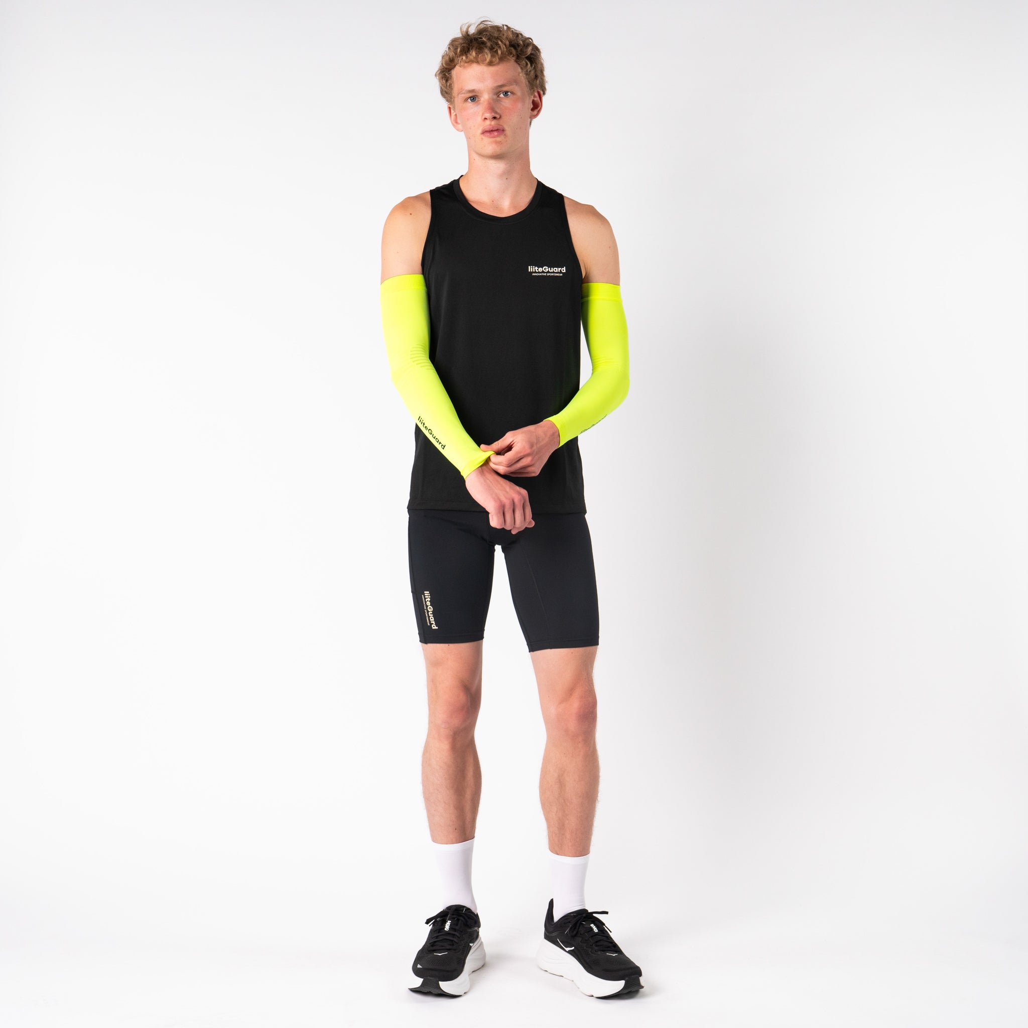 liiteGuard RACE DOUBLE SLEEVES Arm sleeve Neon Yellow