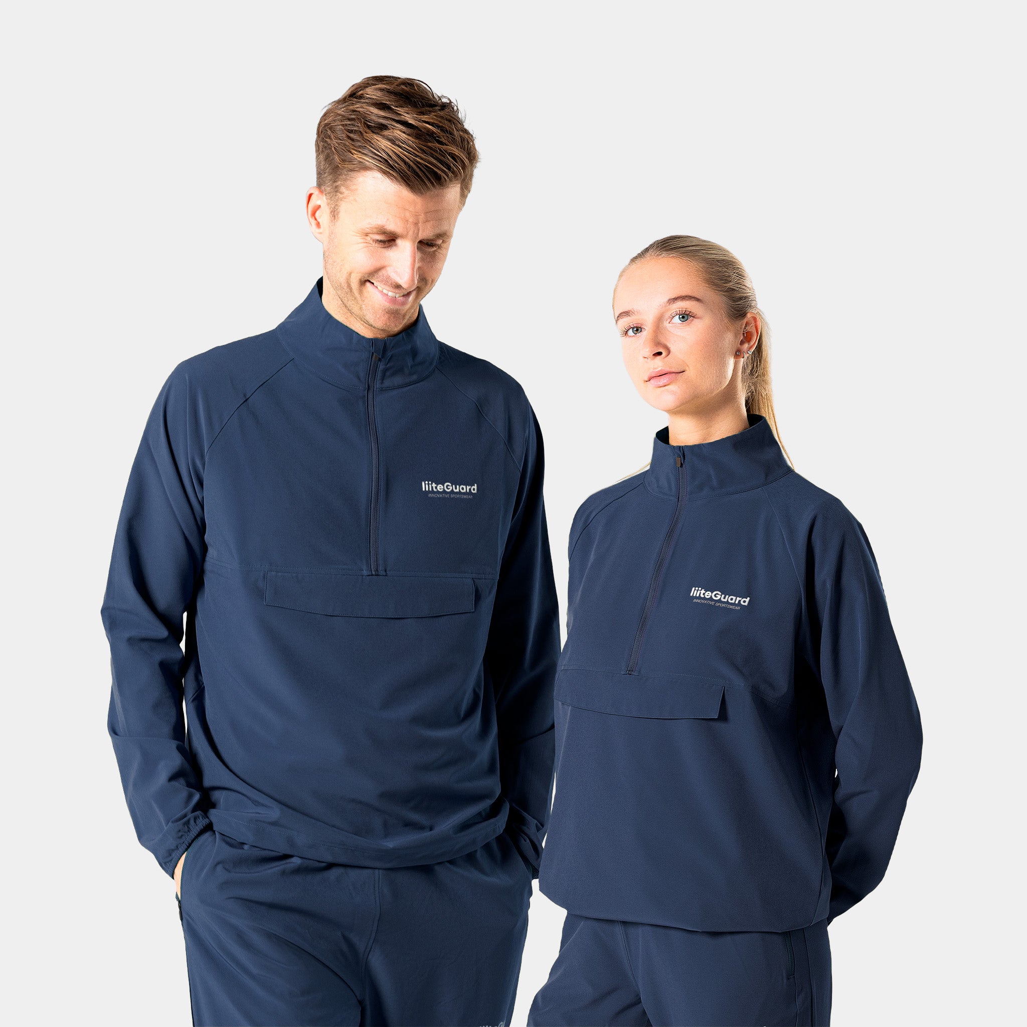 liiteGuard RE-LIITE ANORAK (UNISEX) Anorak DRESS BLUE