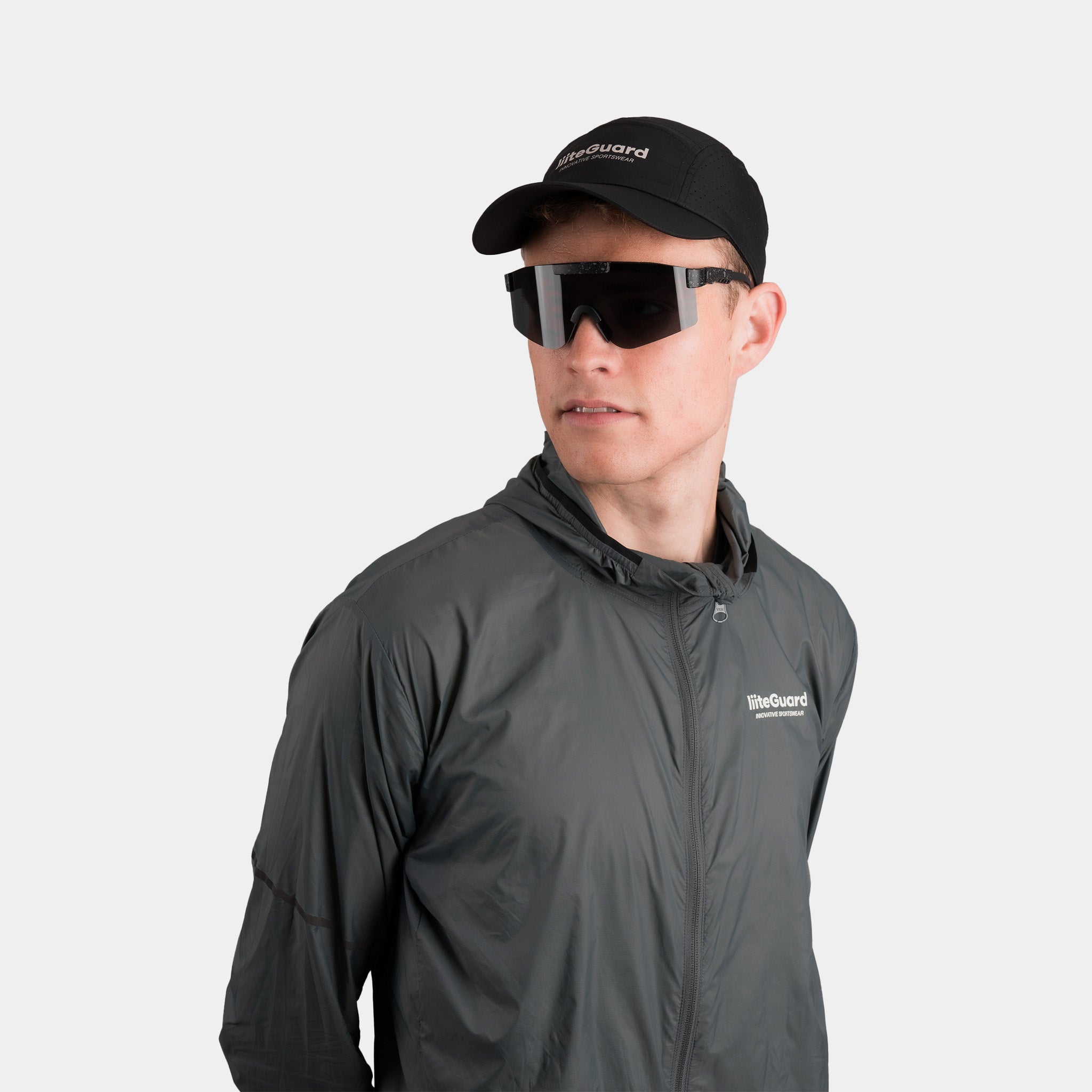 liiteGuard RUNNING CAP Caps Black