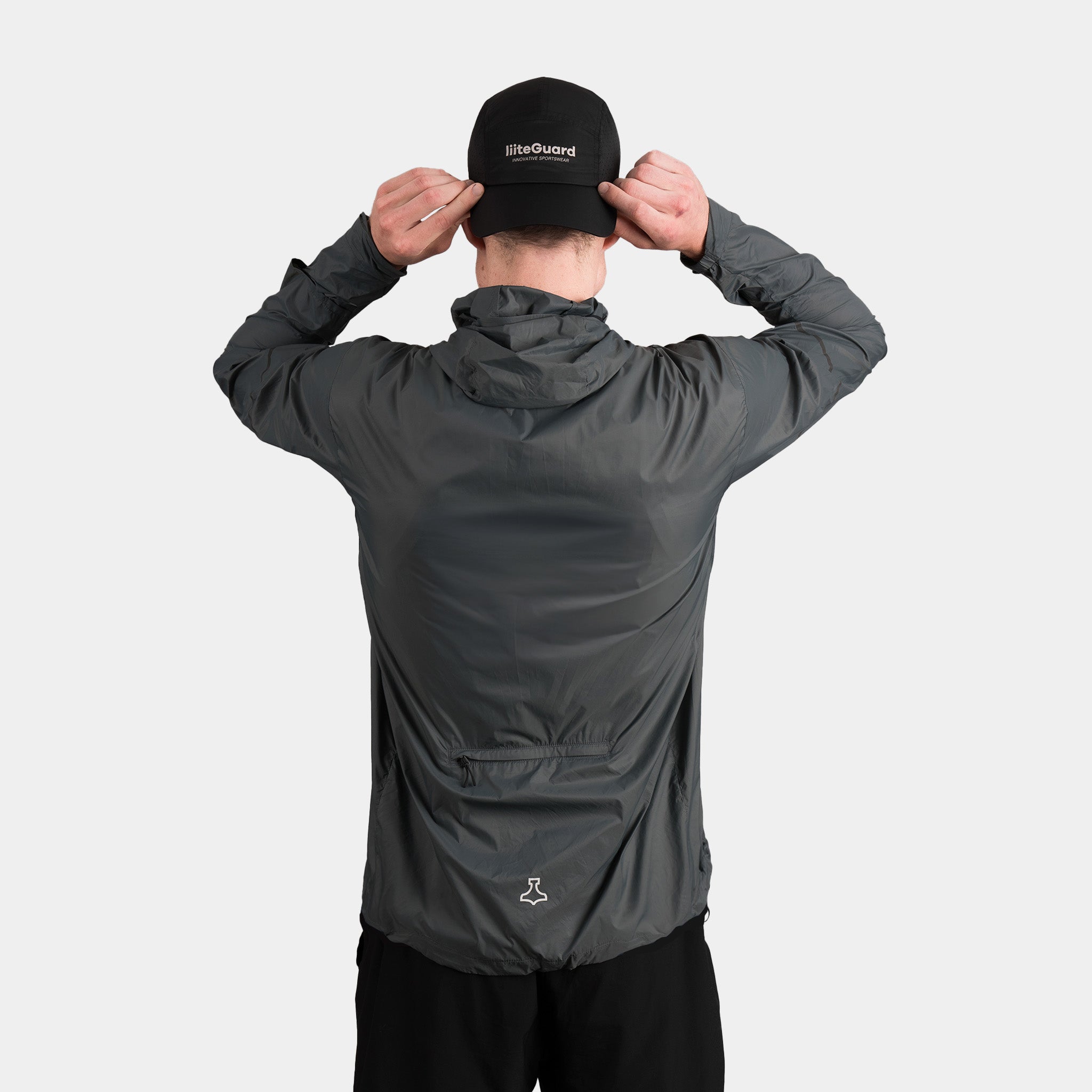 liiteGuard RUNNING CAP Caps Black