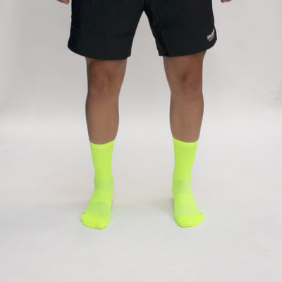 liiteGuard HYPERLIGHT CREW SOCK 2-PACK Medium socks Neon Yellow