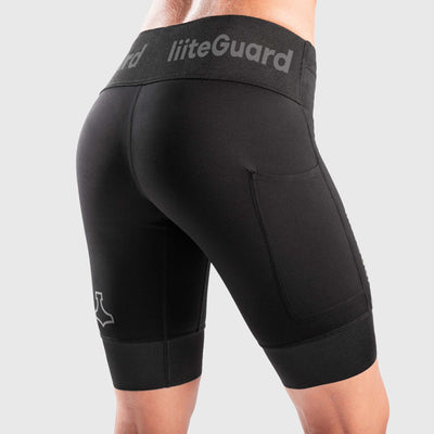 Liiteguard GLU-TECH INFINITY (Damen) Short tights SCHWARZ