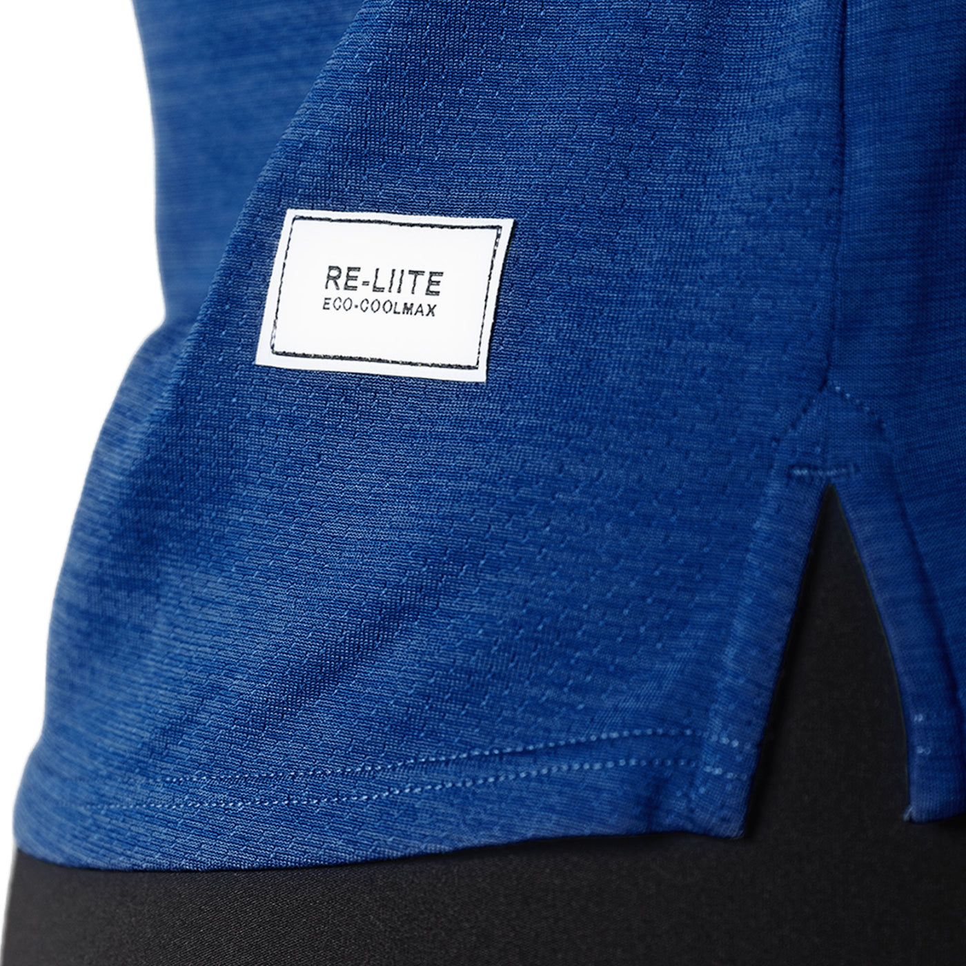 Liiteguard RE-LIITE 1/4 ZIP SHIRT (Damen) Zippers BLAU MELANGE