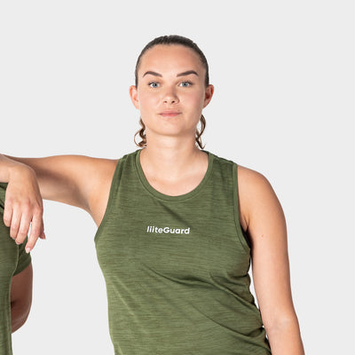 Liiteguard RE-LIITE SINGLET (Damen) Singlet GRÜN